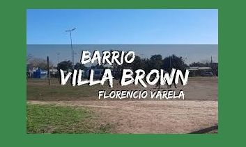 Florencio Varela - Mejoras viales en Villa Brown Rural